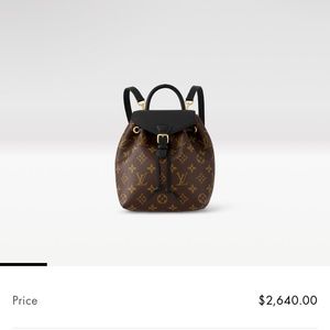 Louis Vuitton Montsouris Bb